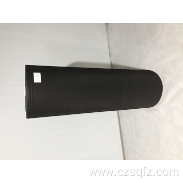 Black conventional non-woven fabric